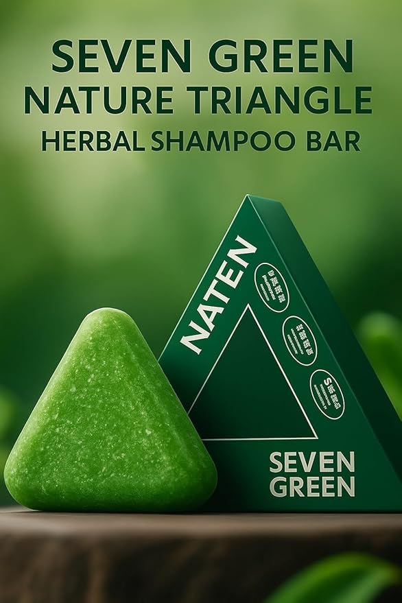 Nature Triangle Shampoo Bar