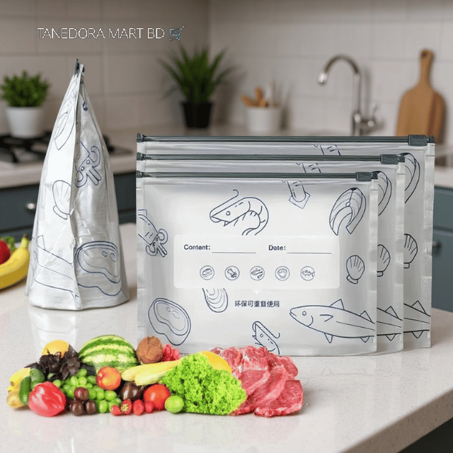Aluminum Foil Zip Lock Bag(অ্যালুমিনিয়াম ফয়েল জিপলক ব্যাগ )